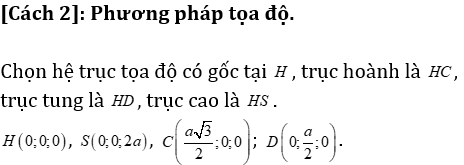 Phương pháp tính khoảng cách trong khối chóp có mặt bên vuông góc với mặt đáy - Toán lớp 12