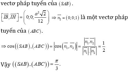 Phương pháp tính khoảng cách trong khối chóp có mặt bên vuông góc với mặt đáy