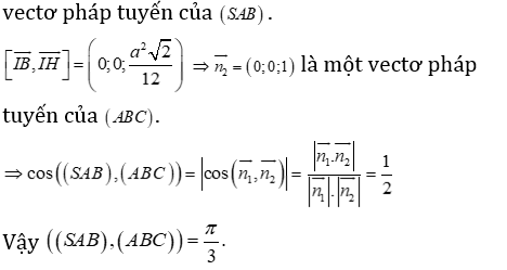 Phương pháp tính khoảng cách trong khối chóp có mặt bên vuông góc với mặt đáy - Toán lớp 12