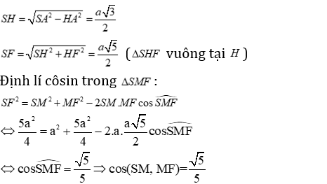 Phương pháp tính khoảng cách trong khối chóp có mặt bên vuông góc với mặt đáy - Toán lớp 12