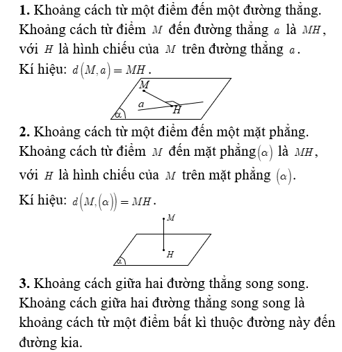 Phương pháp tính khoảng cách trong khối chóp đều có lời giải - Toán lớp 12