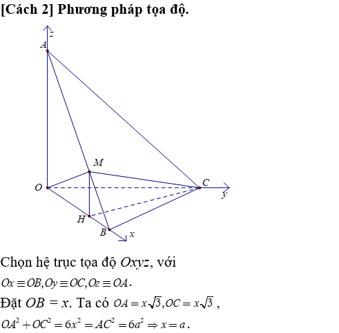 Phương pháp tính khoảng cách trong khối chóp đều có lời giải - Toán lớp 12