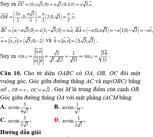 Phương pháp tính khoảng cách trong khối chóp đều có lời giải - Toán lớp 12