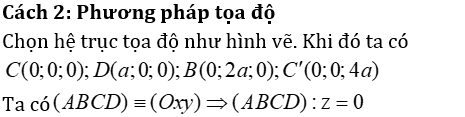 Phương pháp tính khoảng cách trong lăng trụ đứng có lời giải - Toán lớp 12