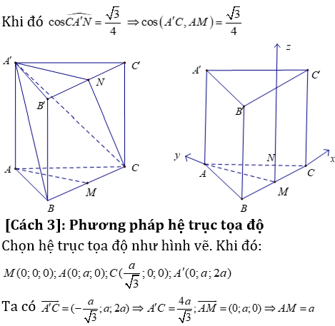 Phương pháp tính khoảng cách trong lăng trụ đứng có lời giải - Toán lớp 12