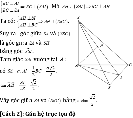 Phương pháp tính khoảng cách trong lăng trụ xiên có lời giải - Toán lớp 12