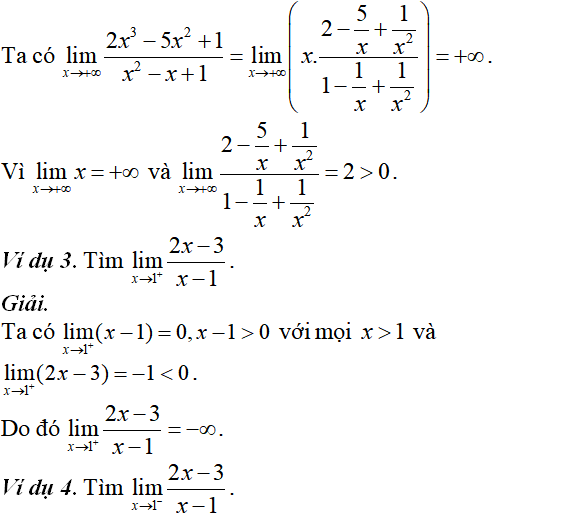 Tiệm cận của đồ thị hàm số: kỹ năng làm bài, kỹ năng sử dụng máy tính - Toán lớp 12