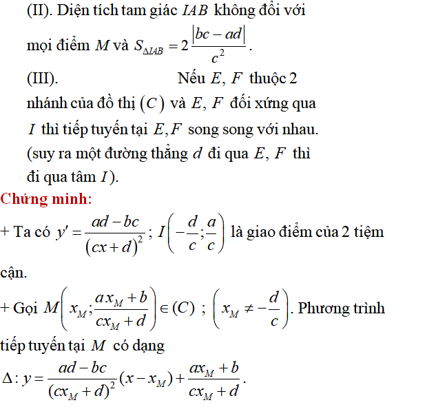 Tiếp tuyến của đồ thị hàm số: lý thuyết, các dạng bài - Toán lớp 12