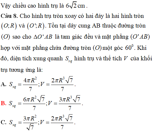 Tìm tâm bán kính mặt cầu ngoại tiếp hình chóp có các cạnh bên bằng nhau - Toán lớp 12