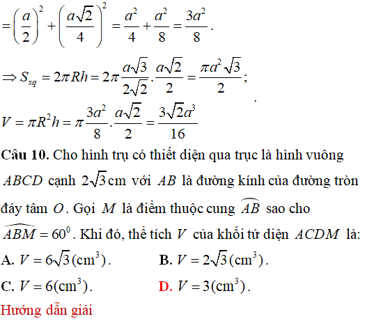 Tìm tâm bán kính mặt cầu ngoại tiếp hình chóp có các cạnh bên bằng nhau - Toán lớp 12