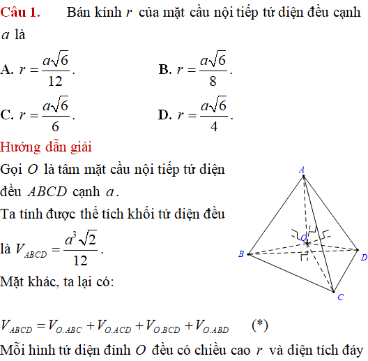 Tìm tâm bán kính mặt cầu ngoại tiếp hình chóp có mặt bên vuông góc với đáy - Toán lớp 12