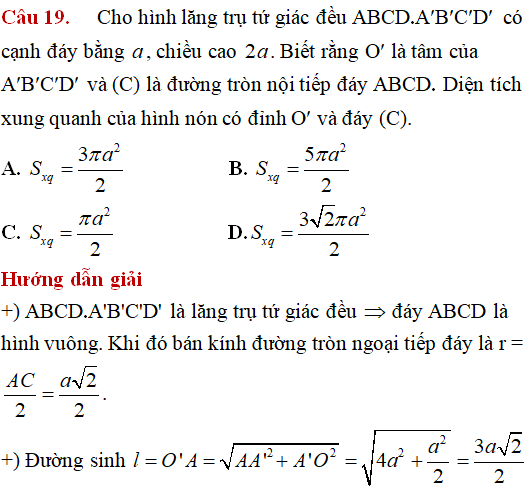 Tìm tâm bán kính mặt cầu ngoại tiếp hình chóp có mặt bên vuông góc với đáy - Toán lớp 12