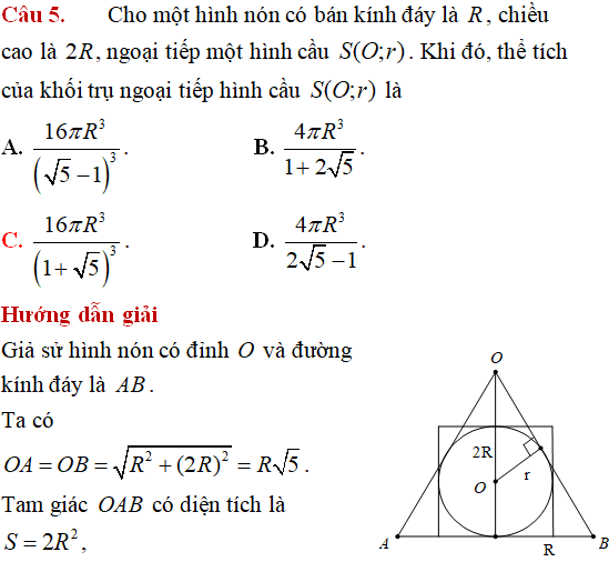 Tìm tâm bán kính mặt cầu ngoại tiếp hình chóp có mặt bên vuông góc với đáy - Toán lớp 12