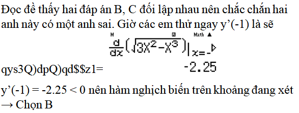 Tính đơn điệu của hàm số - Toán lớp 12