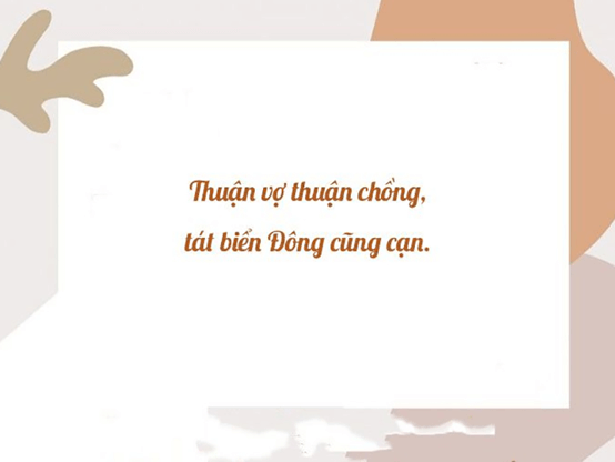 88+ Ca dao, tục ngữ và thành ngữ về vợ chồng (hay, đầy đủ nhất)