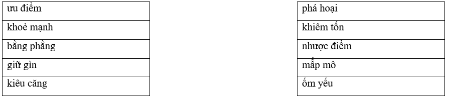 Câu hỏi ôn thi Trạng Nguyên Tiếng Việt lớp 4 Chủ điểm 9: Từ cùng nghĩa, từ trái nghĩa (có đáp án)