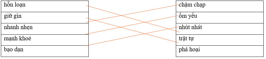 Câu hỏi ôn thi Trạng Nguyên Tiếng Việt lớp 4 Chủ điểm 9: Từ cùng nghĩa, từ trái nghĩa (có đáp án)