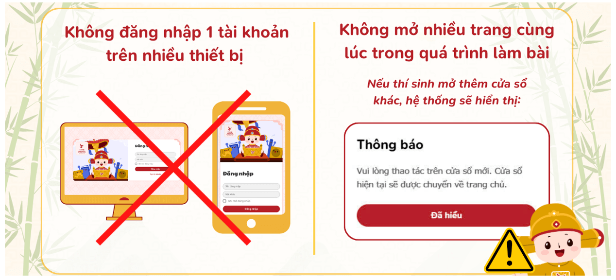Những lưu ý quan trọng khi thi Sơ khảo cấp Trường Trạng Nguyên Tiếng Việt
