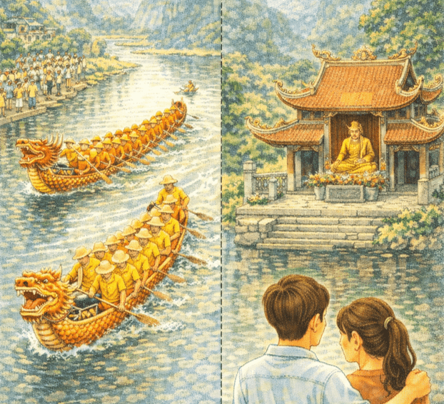 Ý nghĩa Ai đua sông Trước thì đua – Sông Sau có miếu thờ vua thì đừng (chi tiết nhất) (ảnh 1)