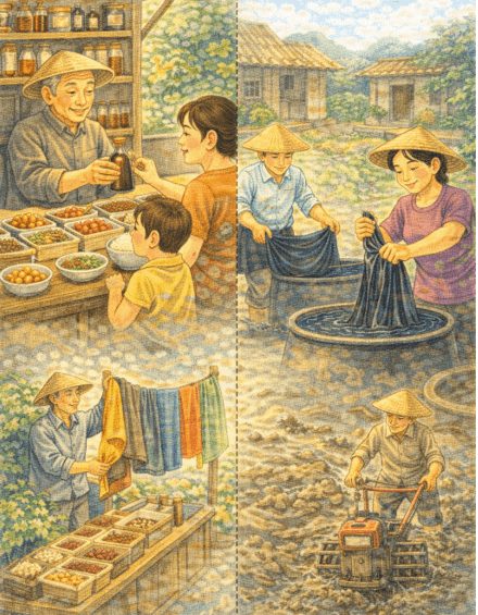 Ý nghĩa Ai lên Đồng Tỉnh, Huê Cầu – Đồng Tỉnh bán thuốc, Huê Cầu nhuộm thâm (chi tiết nhất) (ảnh 1)