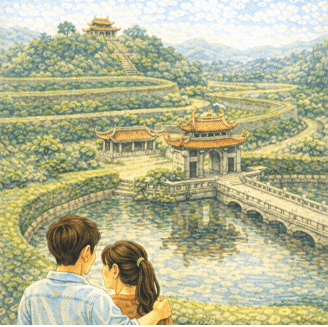 Ý nghĩa Ai về đến huyện Đông Anh, Ghé xem phong cảnh Loa Thành Thục Vương (chi tiết nhất) (ảnh 1)