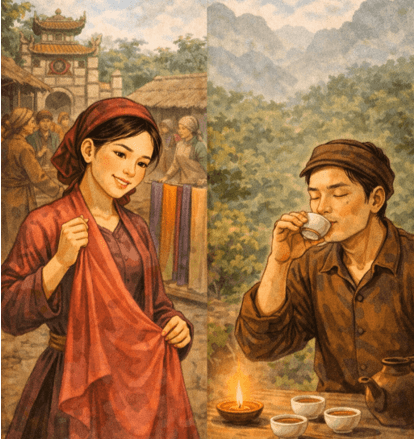 Ý nghĩa Ai về Hà Tĩnh thì về, Mặc lụa chợ Hạ, uống chè Hương Sơn (chi tiết nhất) (ảnh 1)