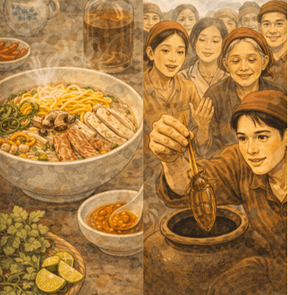 Ý nghĩa Ăn bún thang, cả làng đòi cà cuống (chi tiết nhất) (ảnh 1)