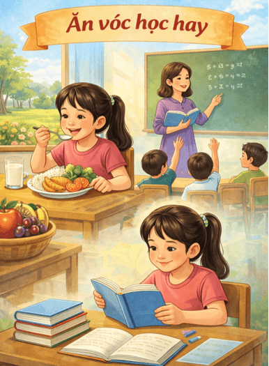 Ý nghĩa Ăn vóc học hay (chi tiết nhất) (ảnh 1)