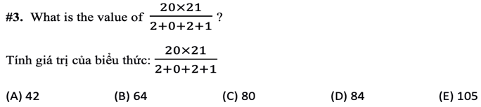 Bộ đề mẫu cấp độ 4 (lớp 7 - 8) cuộc thi Toán Quốc tế Kangaroo