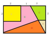 Cắt ghép hình lớp 5 (có lời giải)