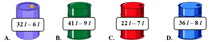 Phép trừ (có nhớ) số có hai chữ số cho số có một chữ số lớp 2 (có lời giải)