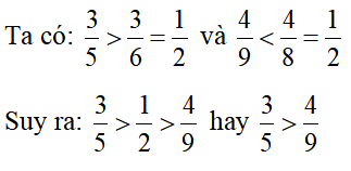 So sánh phân số lớp 5 (có lời giải)