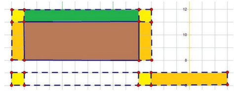 Thêm bớt số đo hình chữ nhật, hình vuông lớp 5 (có lời giải)