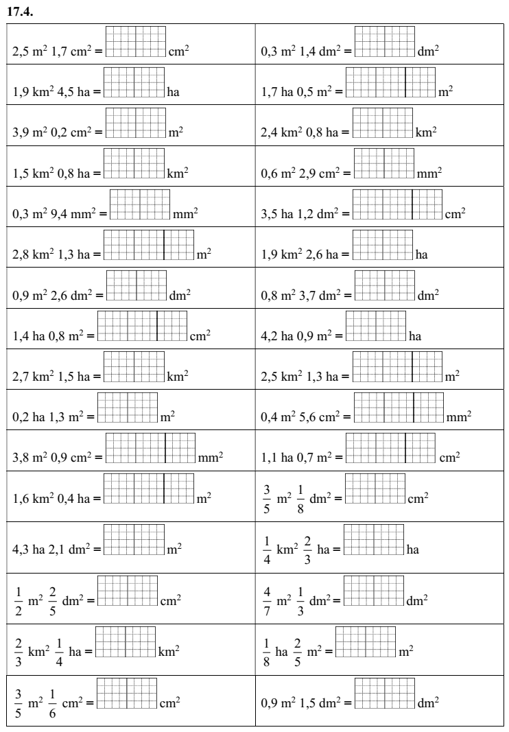 Đơn vị đo diện tích lớp 5 (có lời giải)