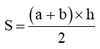 Hình thang - Diện tích hình thang