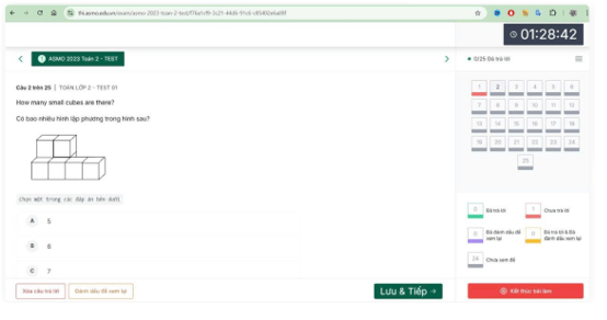 Hướng dẫn cách tra cứu và đăng nhập kỳ thi ASMO 2025