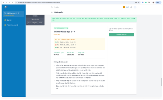 Hướng dẫn chuẩn bị cho kì thi ASMO