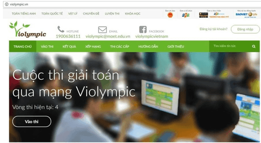 Hướng dẫn tham gia cuộc thi Violympic Toán