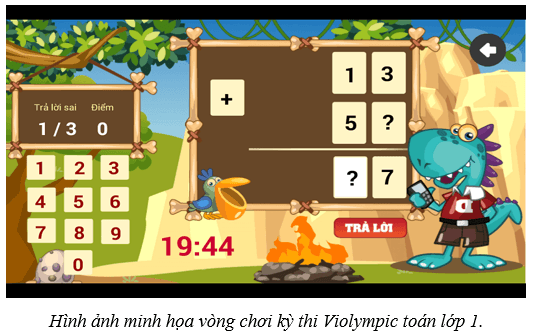 Kinh nghiệm luyện thi toán lớp 1 Violympic đạt kết quả cao