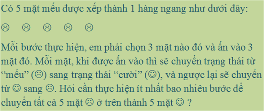 (Toán đố, Toán IQ) Logic Thao Tác (Suy Luận Logic) (có lời giải)