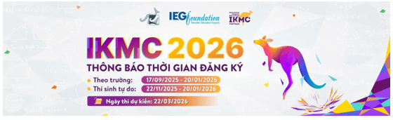 Nên chọn IKMC, SASMO hay AMO để thi