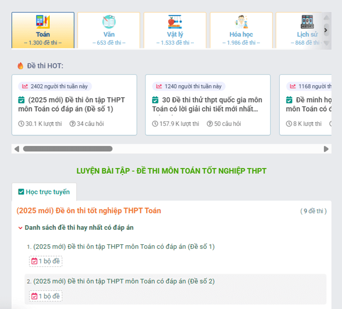 Các khối thi đại học và xu hướng ngành nghề hot nhất năm 2025