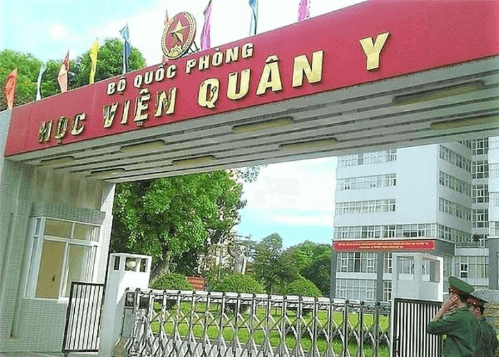 Học viện Quân y (Hệ quân sự) ( năm 2023)