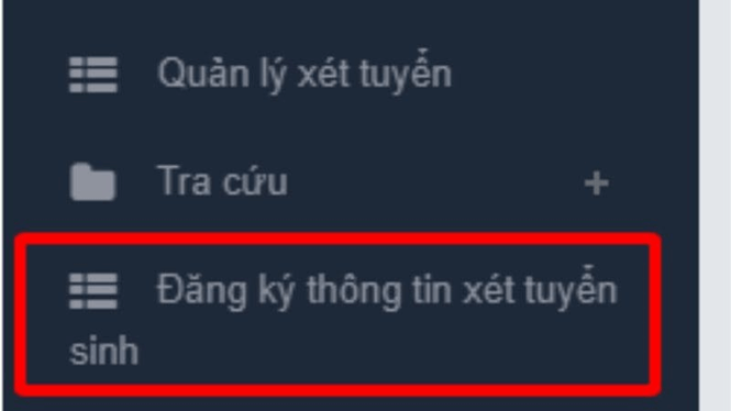 Hướng dẫn đăng kí nguyện vọng xét tuyển đại học