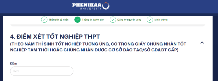 Hướng dẫn đăng ký xét tuyển Đại học Phenikaa năm 2026 mới nhất
