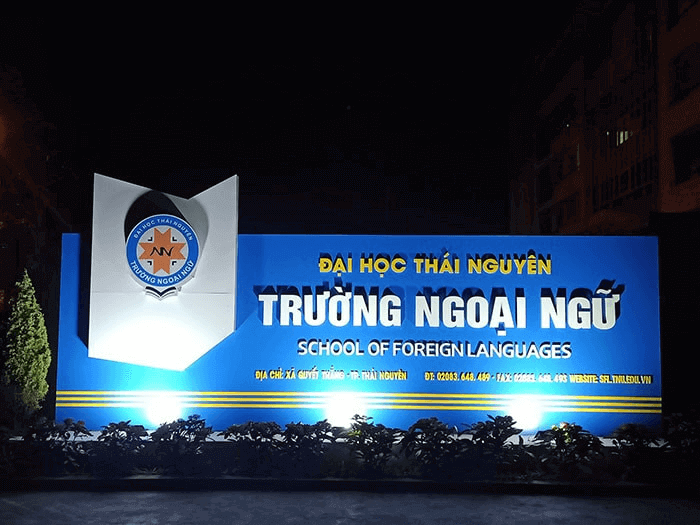 Trường Ngoại ngữ - Đại học Thái Nguyên (năm 2023)