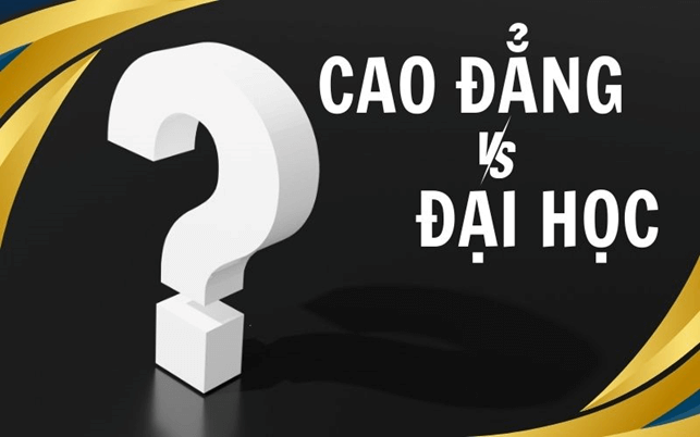Nên xét tuyển đại học hay cao đẳng?