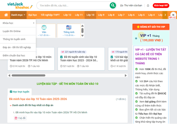 Mã trường THPT Công lập năm 2026-2027 vào lớp 10 (trên cả nước)