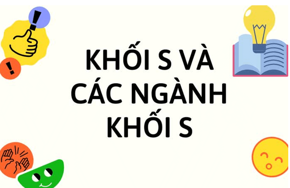 Tổng quan về khối S: Các ngành và trường tuyển sinh