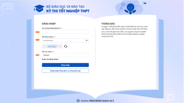 Hướng dẫn 6 bước đăng ký nguyện vọng xét tuyển đại học 2026